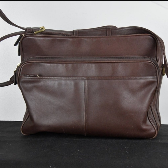 Coach Handbags - Vintage Coach Brown Leather Brief Case/ Massager Bag